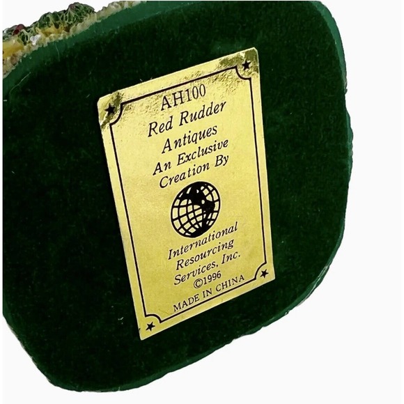 VTG Liberty Falls Red‎ Rudder Antiques Wishing Well Americana Collection 1996 - Picture 12 of 12